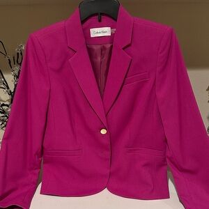 Calvin Klein Fuchsia Blazer for Women